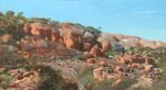 central Australia rocks The power of nature